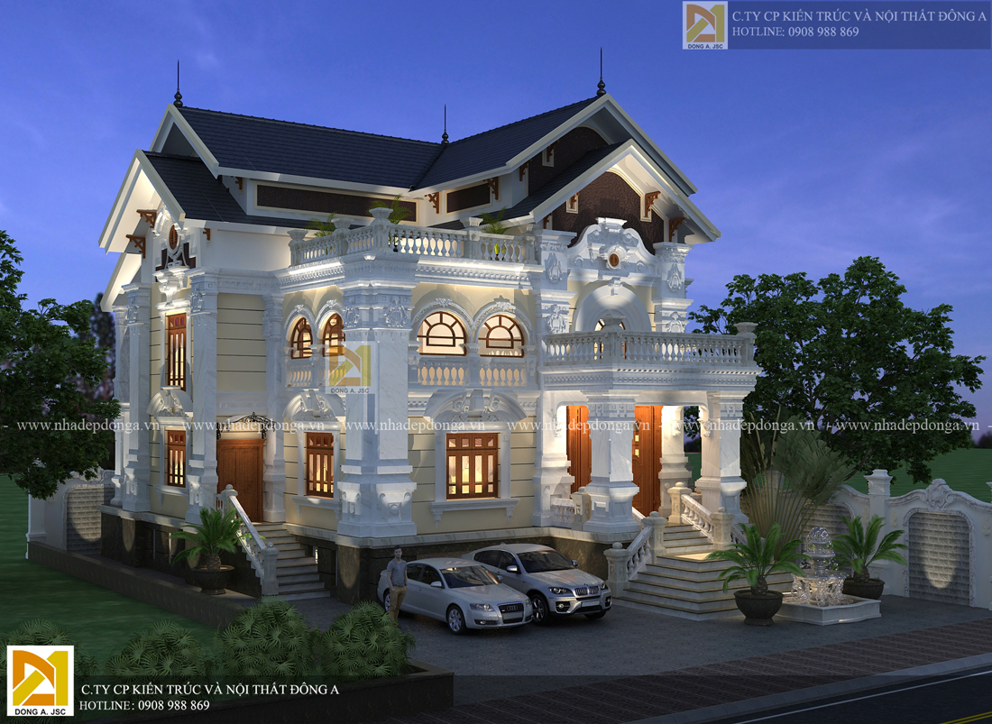 Biệt thự cổ điển Pháp