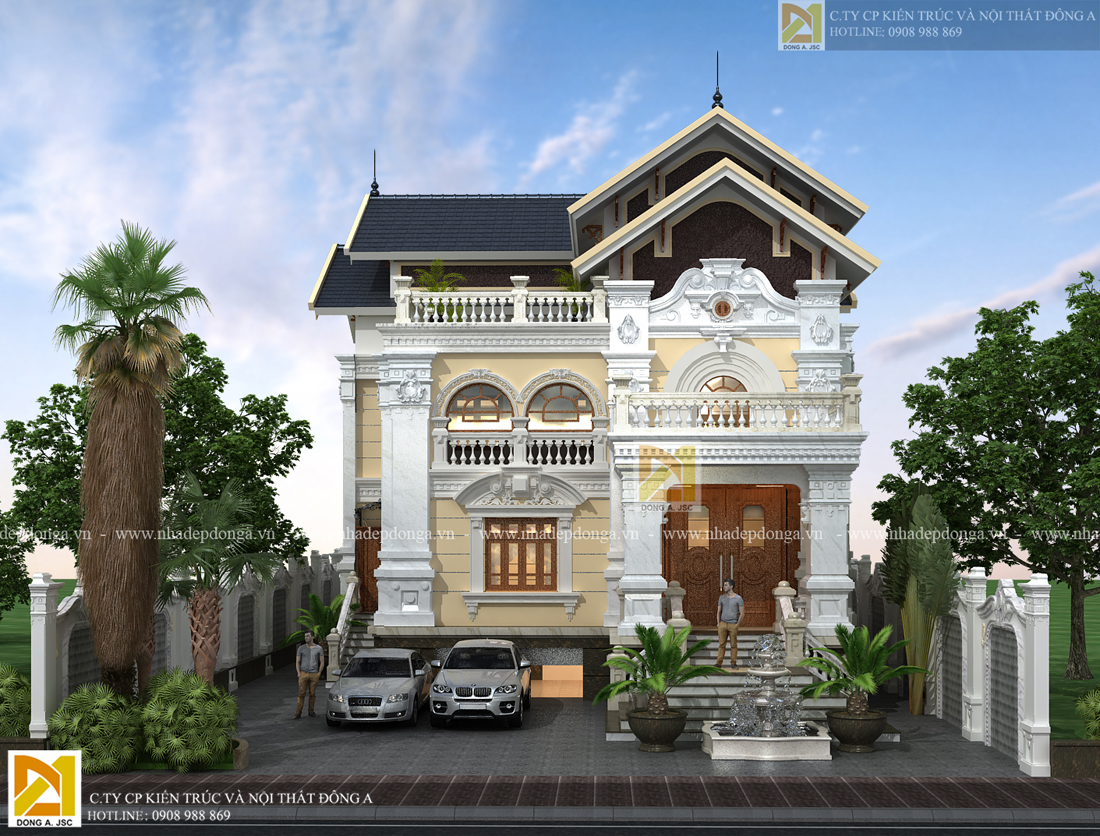 Biệt thự cổ điển Pháp