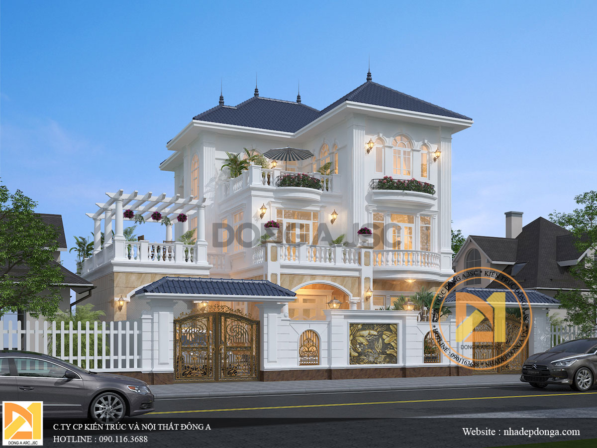 Biệt thự tân cổ điển đẹp Biệt thự tân cổ điển đẹp