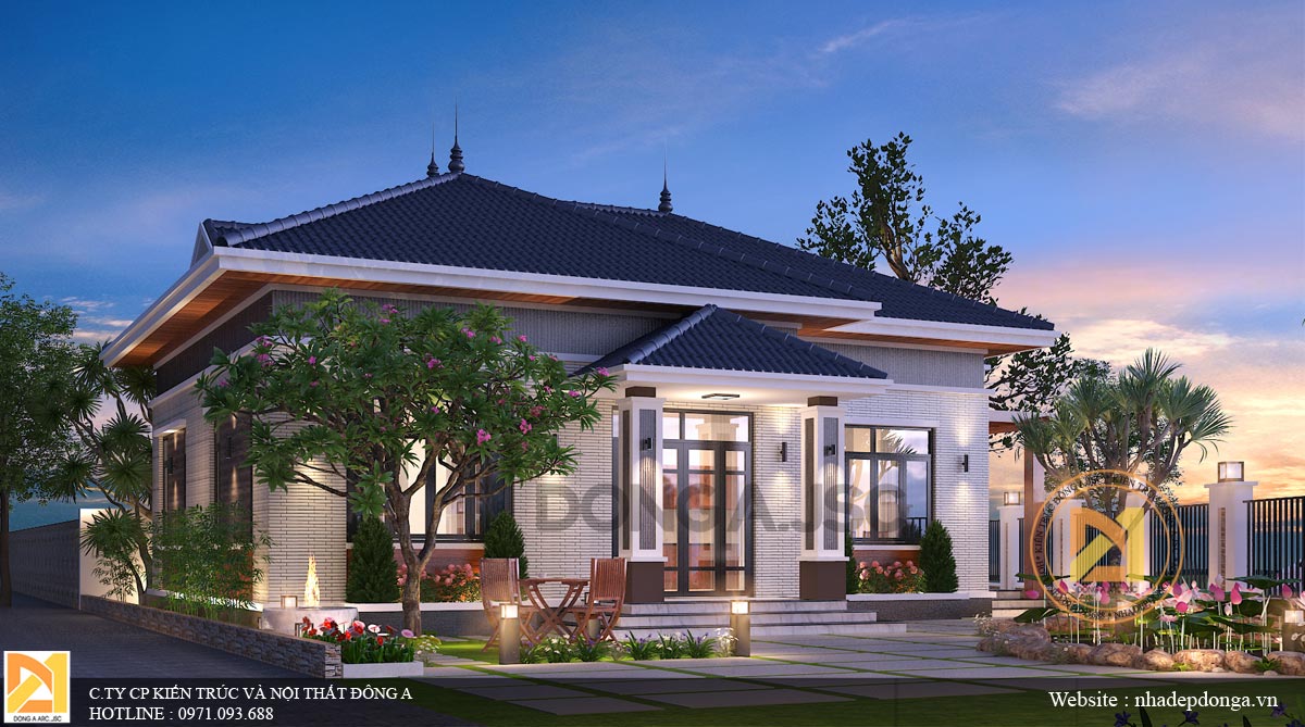 Biệt thự vườn hiện đại 1 tầng Biệt thự vườn hiện đại 1 tầng