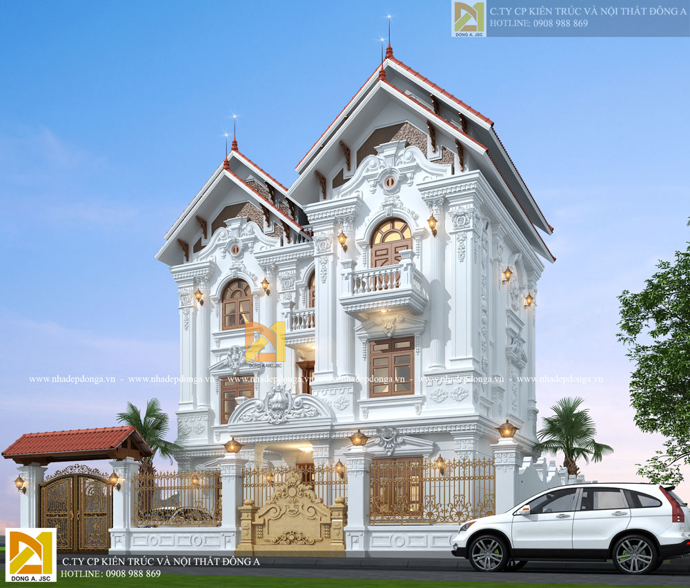 Mẫu biệt thự cổ điển đẹp