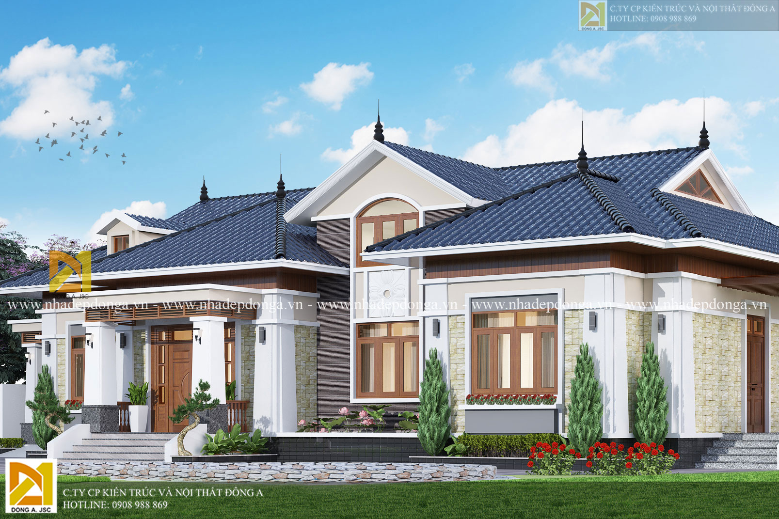 Mẫu biệt thự vườn đẹp nhất