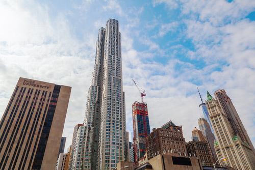 Tòa tháp 8 Spruce ở thành phố New York Tòa tháp 8 Spruce ở thành phố New York